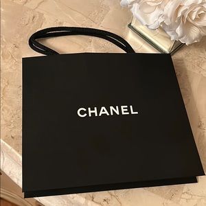 Chanel shopping paper bag small
